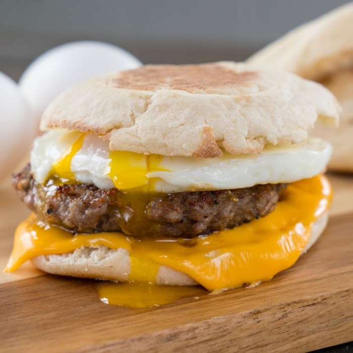 Sausage egg mcmuffin nutrition facts