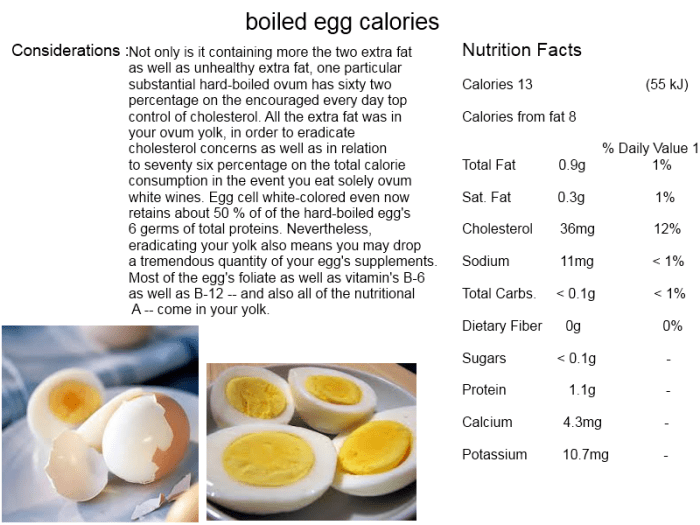 Hard boiled egg white nutrition facts