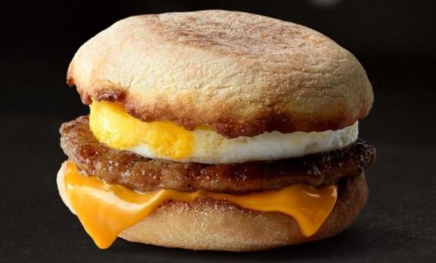 Sausage Egg McMuffin Nutrition Facts