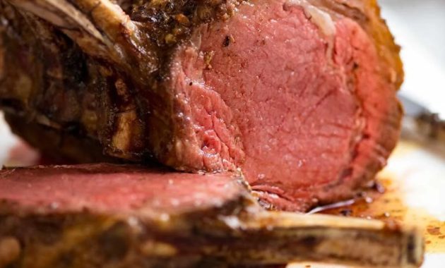 Nutrition Facts Prime Rib A Comprehensive Guide